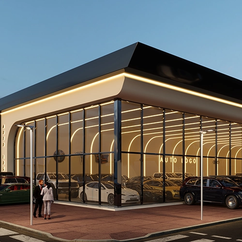 car showroom image