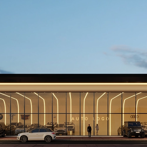 car showroom image