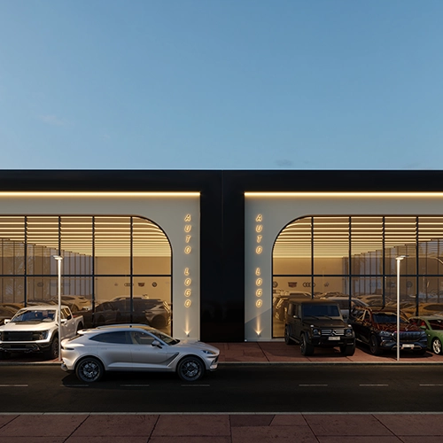 car showroom image
