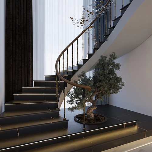 nice village interior image