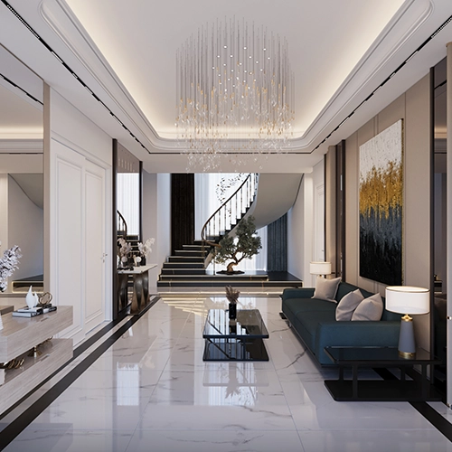 nice village interior image