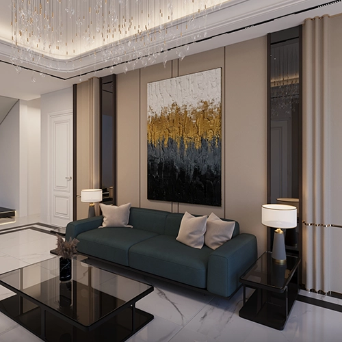 nice village interior image