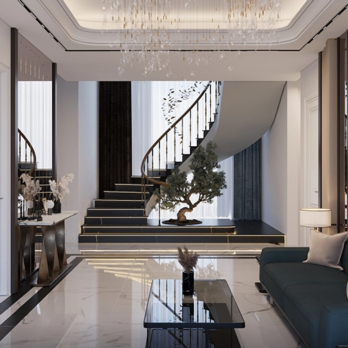 nice village interior image