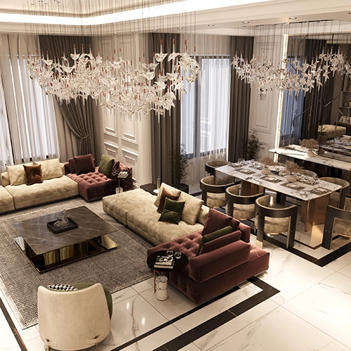 nice village interior image