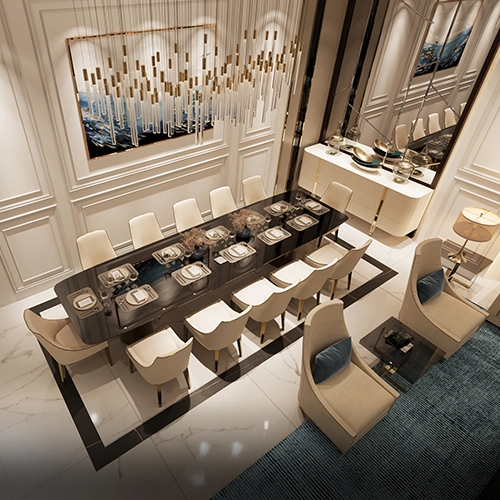 nice village interior image