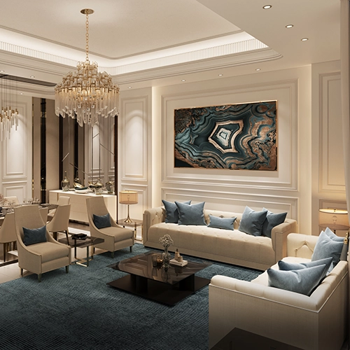 nice village interior image